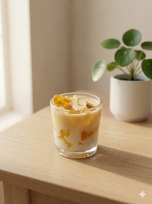 Coffee Aroma Scented Gel & Soy Wax Candle- Premium Handmade Candle