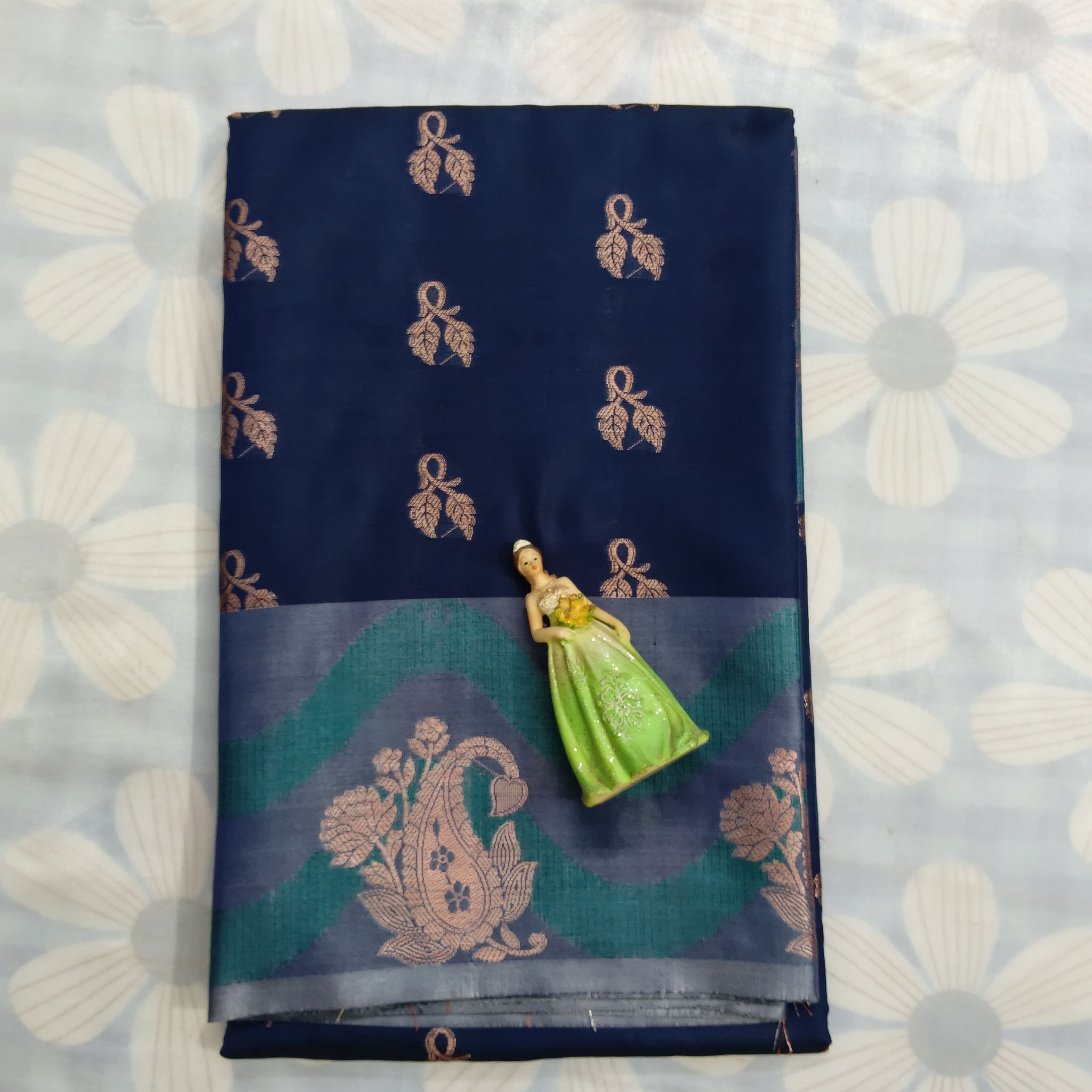 Tussar Silk&nbsp; Saree with Blouse