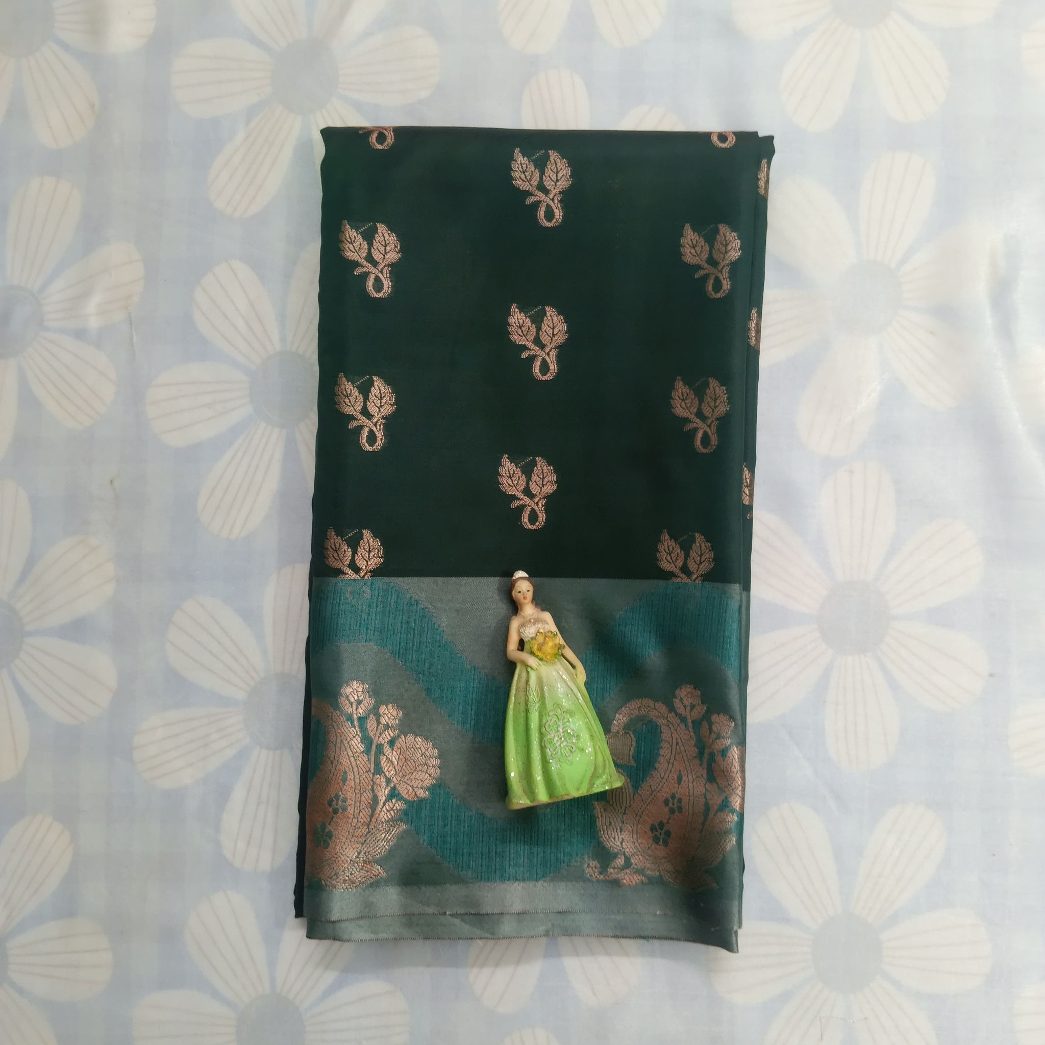 Tussar Silk&nbsp; Saree with Blouse