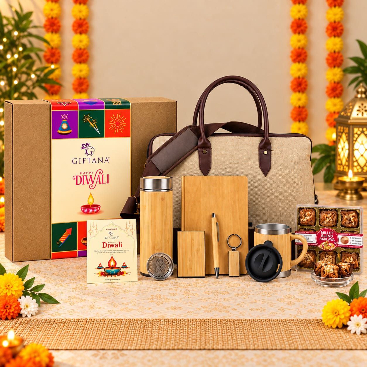 Eco Conscious Executive Essentials Diwali Gift Hampers for Corporates
