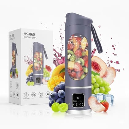 Portable USB Juicer Blender with 1300mAh Battery, 10 SUS 304 Stainless Steel Blades, 3 Blending Modes, Safety Lock, and Bottle Design for Smoothies, Juices, Shakes, Fruits, and Vegetables (Multicolor) Portable USB Juicer Blender with 1300mAh Battery, 10 SUS 304 Stainless Steel Blades, 3 Blending Modes, Safety Lock, and Bottle Design for Smoothies, Juices, Shakes, Fruits, and Vegetables (Multicolor)