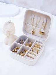 Portable Mini Travel Jewelry Organizer Box Case