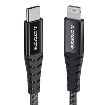 Ambrane ABTL-125 Type-C to Lightning USB Cable