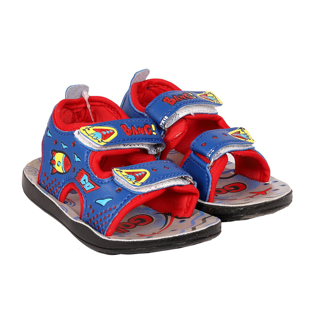 Cats toddler boy Red cartoon sports sandals
