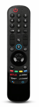 LG Magic tv Remote Control (MR21GA/MR22GA) With Voice Command and Mouse Scroll Feature Compatible With All LG Smart TV LG Magic tv Remote Control (MR21GA/MR22GA) With Voice Command and Mouse Scroll Feature Compatible With All LG Smart TV