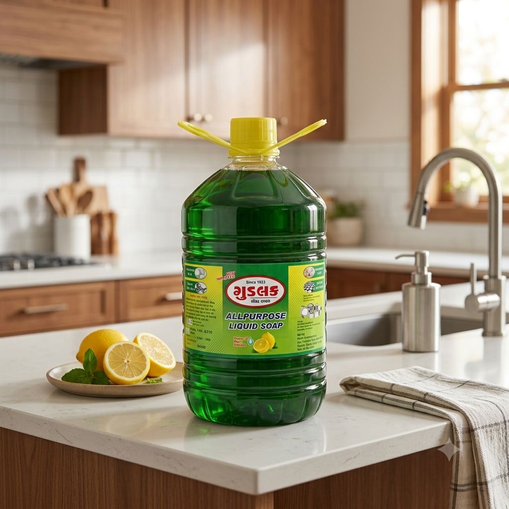 Goodluck Dishwash Liquid 4ltr. (Green)