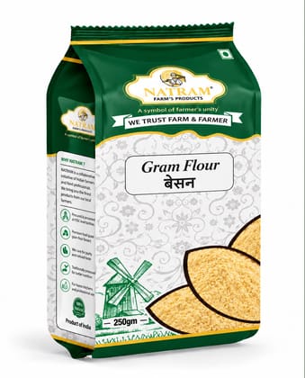 Natram Besan  Premium Gram Flour | 100% Pure | Fine & Fresh Texture | No Added Preservatives | Ideal for Pakora, Kadhi, Dhokla & Cooking Use
