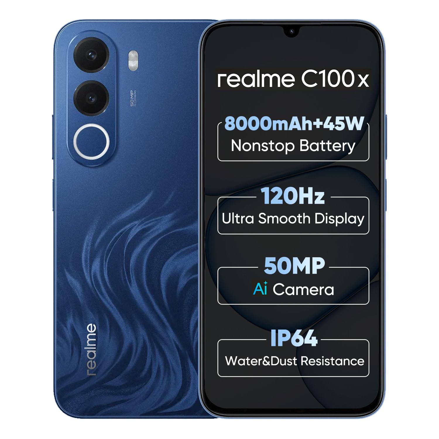 realme C100x 4G Smartphone 4+64GB 