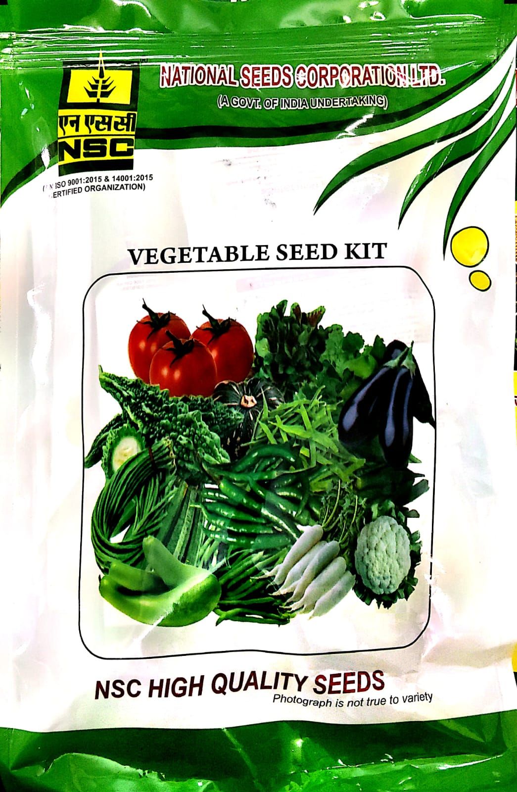 Nsc Vegetable Kit (winter Vegetables) High-quality T/L Seeds for home Gardening