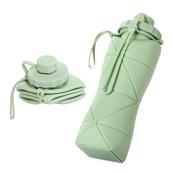 600ml Collapsible Silicone Water Bottle 