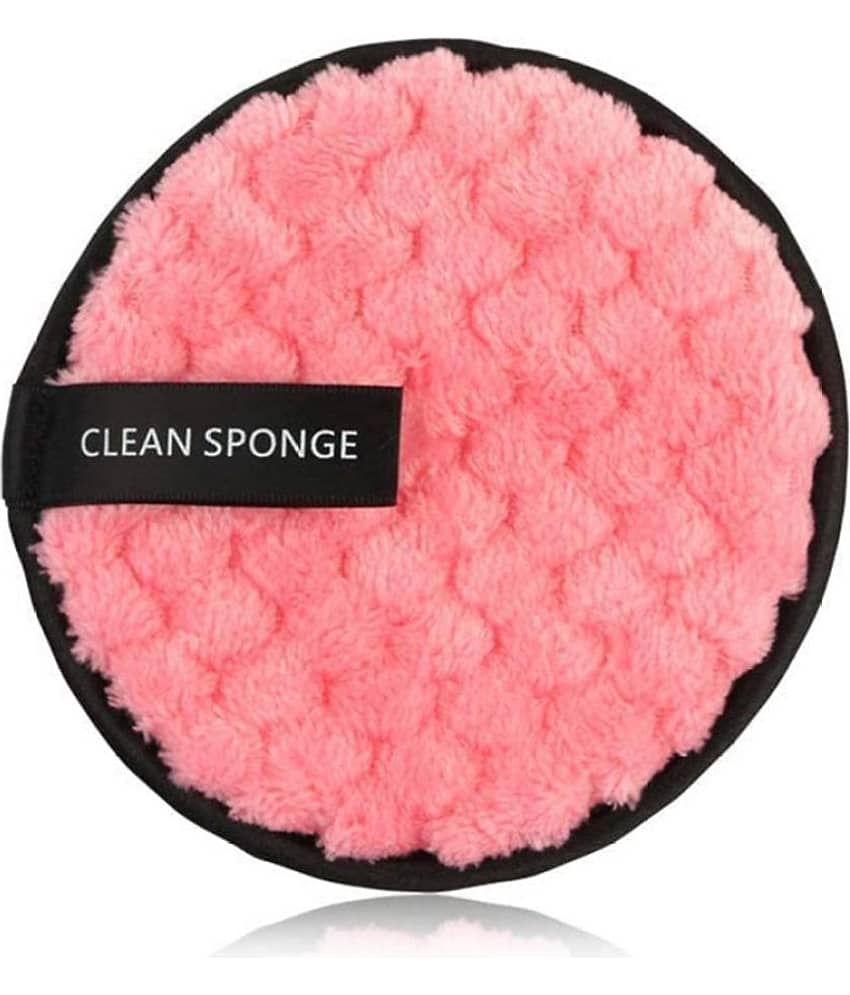 Lenon Double Sided Makeup Remover Sponge 10 g Pack of 1 Multicolor