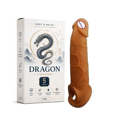 Dragon Condom 5 Inch – Dragon Texture Design