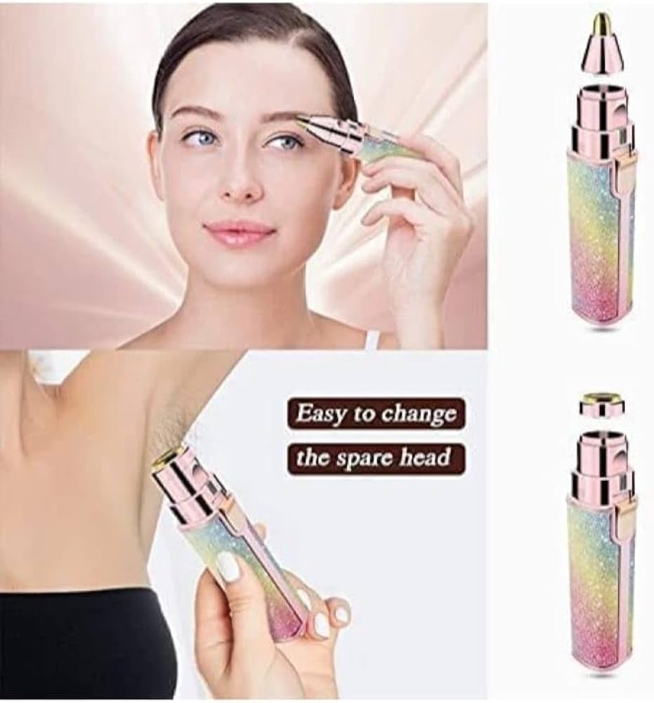 2-in-1 Facial Hair & Eyebrow Trimmer
