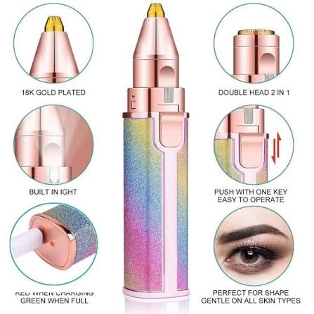 2-in-1 Facial Hair & Eyebrow Trimmer