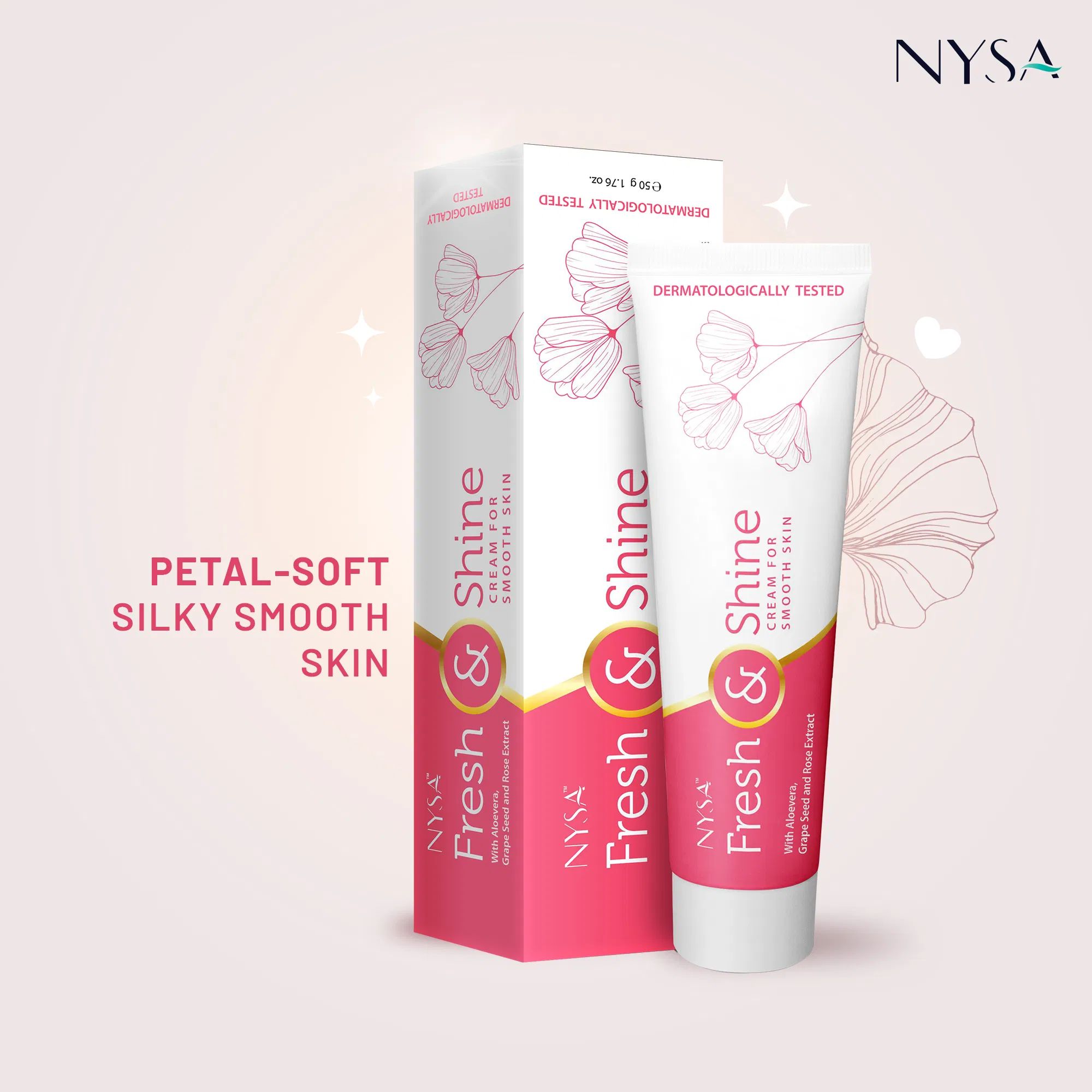 Nysa Fresh and Shine Cream, 50 g