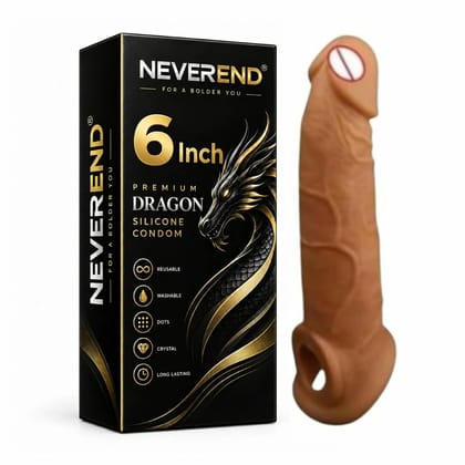 luxoria 6 Inch Premium Dragon Silicone Condom luxoria 6 Inch Premium Dragon Silicone Condom