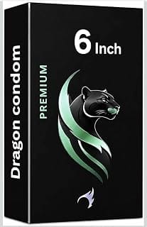 infinity love Dragon Condoms for Men, Extra Large Size, Ultra Soft, Long Lasting 6 inch