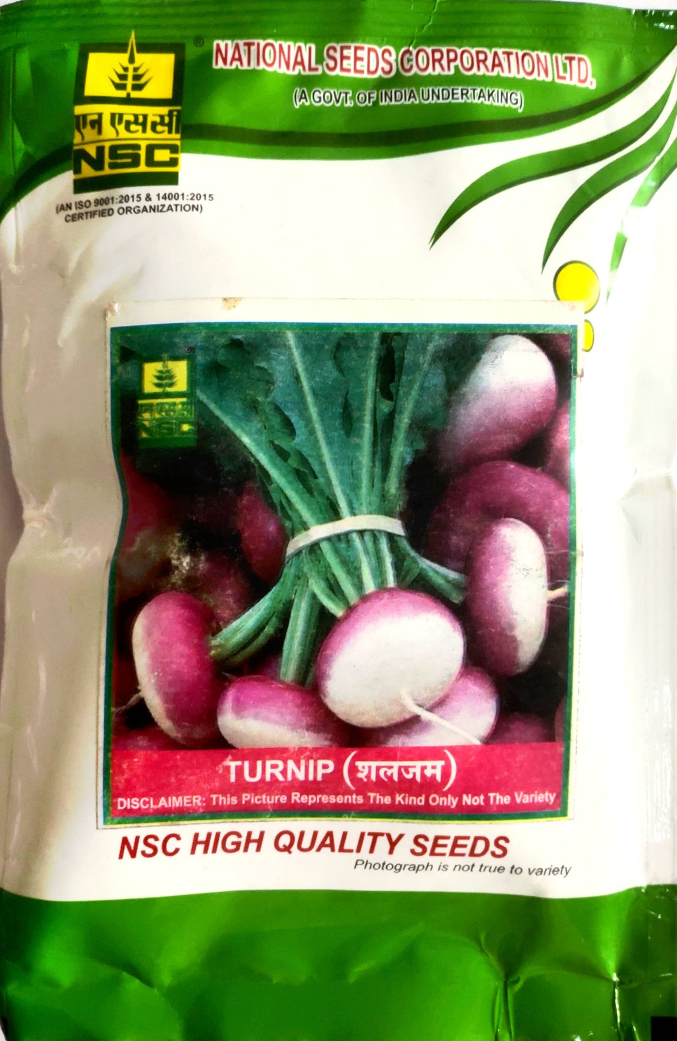 Nsc Turnip Pusa Sweti, 100 gram TL Seeds