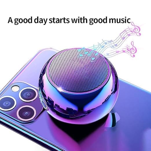 Mini Portable Wireless Bluetooth Speaker Compact Music Speaker for Mobile Tablet Laptop