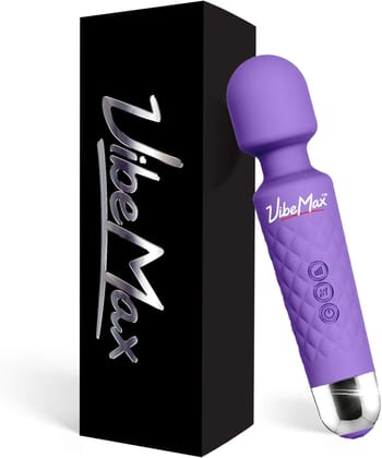 Wand Vibrator for Women, Mini Vibrator & Clitoral Stimulator - Powerful Magic Wand Massager for Her, Rechargeable Waterproof Silent Female Sex Toy, Strong Quiet Vibrations, Adult Toys for Women