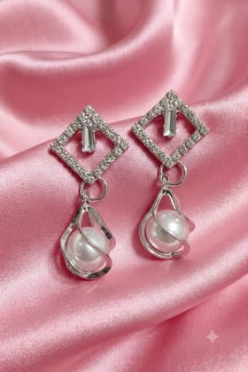 Classic Geomertric Silver Stud Earrings Classic Geomertric Silver Stud Earrings
