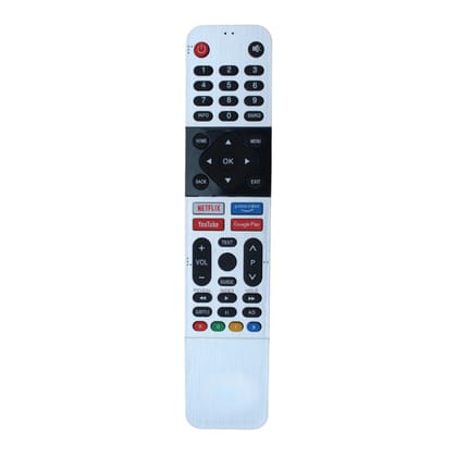 V3Deals Remote Control Compatible with Kodak/Coocaa/Metz/Sky Worth/Softlogic Prizm/Yasin/ECOSTAR/ Onida/SANYO/PANASONIC/ Nokia/VU/ThomSon/Kogan/ Singer Vista/Skyworth/VU/ Motorola/Nokia/China/ Chinese Assembled Smart LED/LCD/HD TV Models (China LED 250)