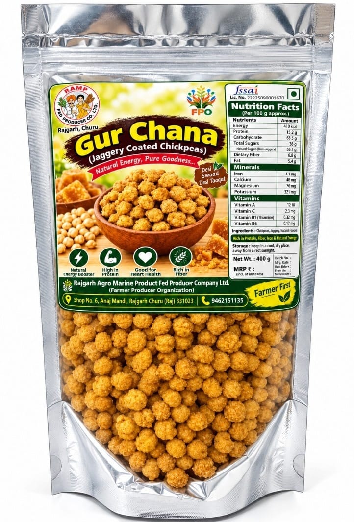 GUR CHANA 400GM