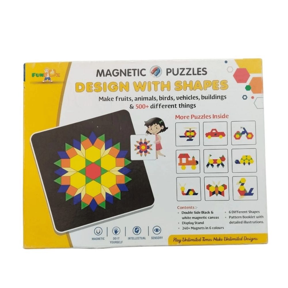 magnetic puzzle cardboard educational toys 3 years assorted pid52125