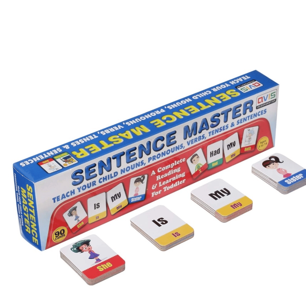 sentence master with 90 cards cardboard educational toys 5 years assorted pid52130
