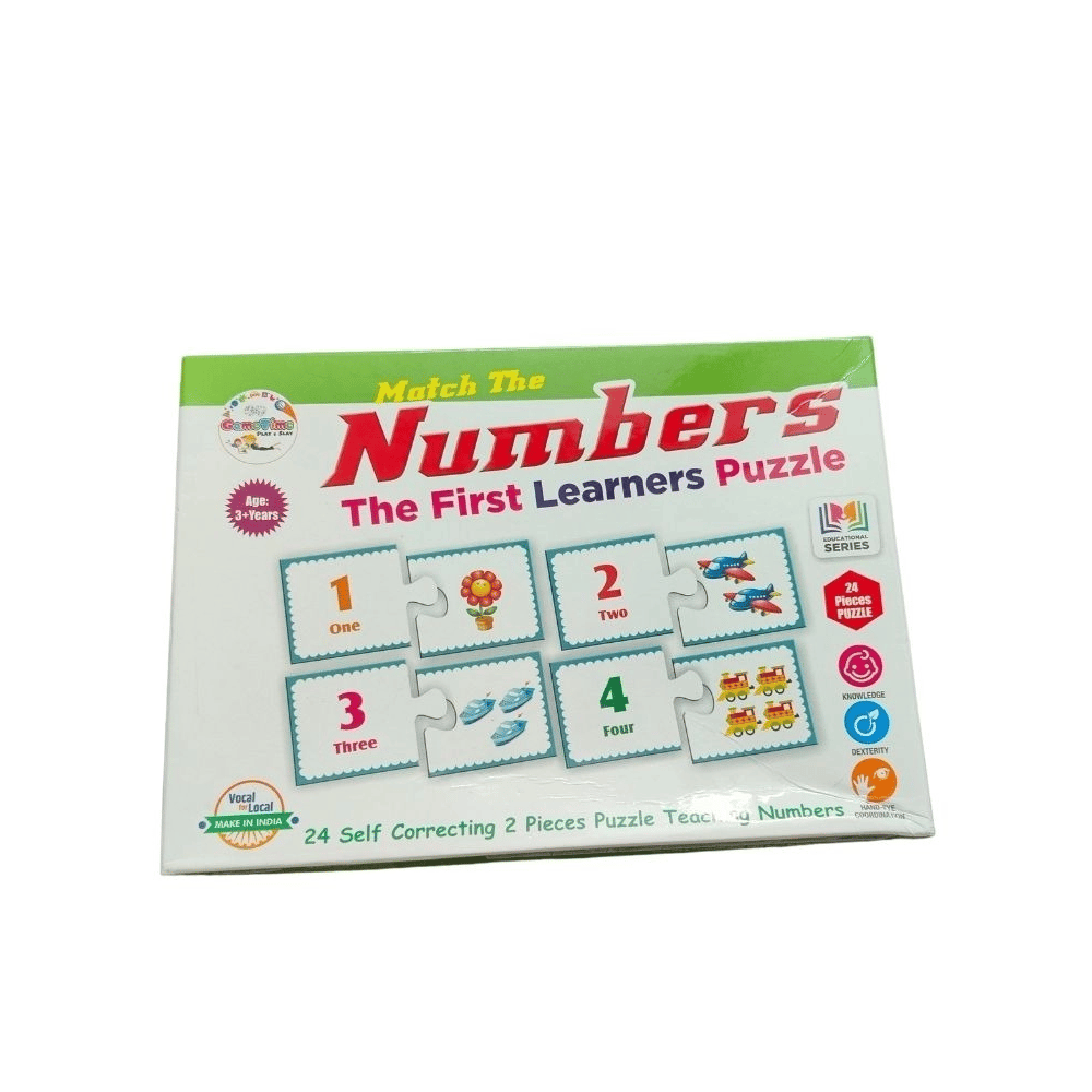number puzzle cardboard educational toys 3 years assorted pid52144