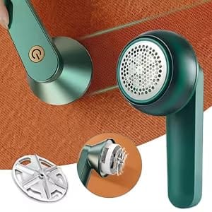 Electric Fabric Lint Remover & Clothes Shaver | USB Rechargeable Sweater, Wool & Garment Fuzz Remover with Cleaning Brush Electric Fabric Lint Remover & Clothes Shaver | USB Rechargeable Sweater, Wool & Garment Fuzz Remover with Cleaning Brush