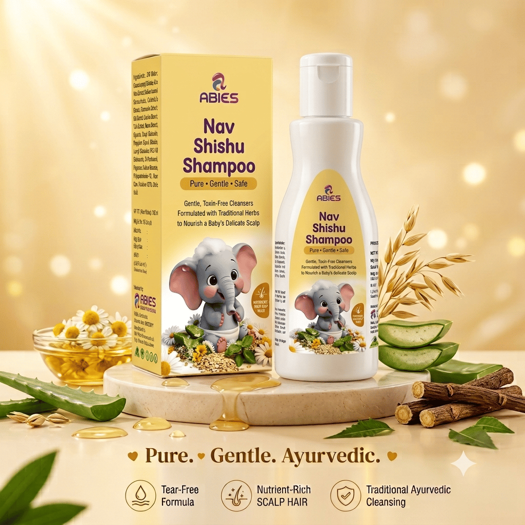 Abies Ayurvedic Hair Shampoo For Babies & Toddlers (Tear-Free, Toxin-Free)