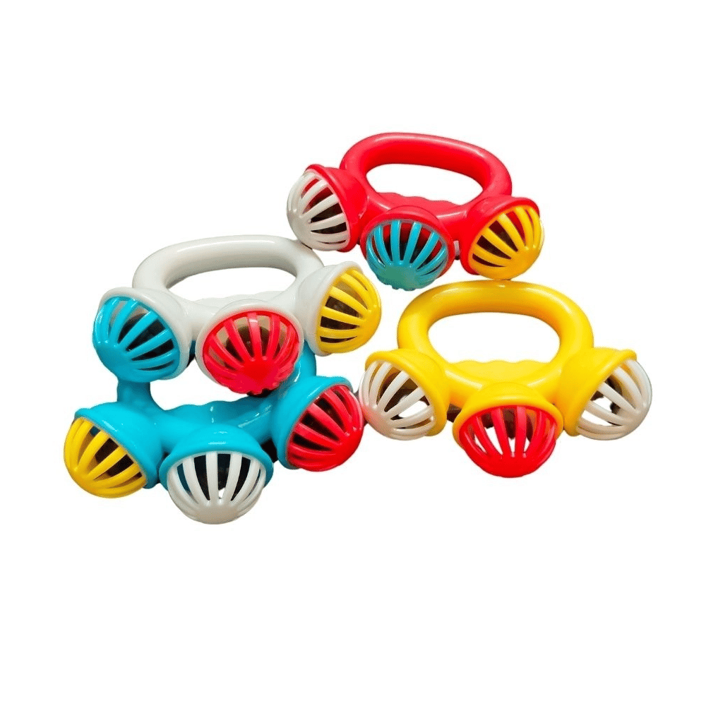 12 pcs set rattle plastic toys 3 months assorted pid52308