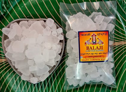 Shanvi Camphor Works® Bhimseni Camphor 1 kg | Pure Kapoor for Puja & Fragrance