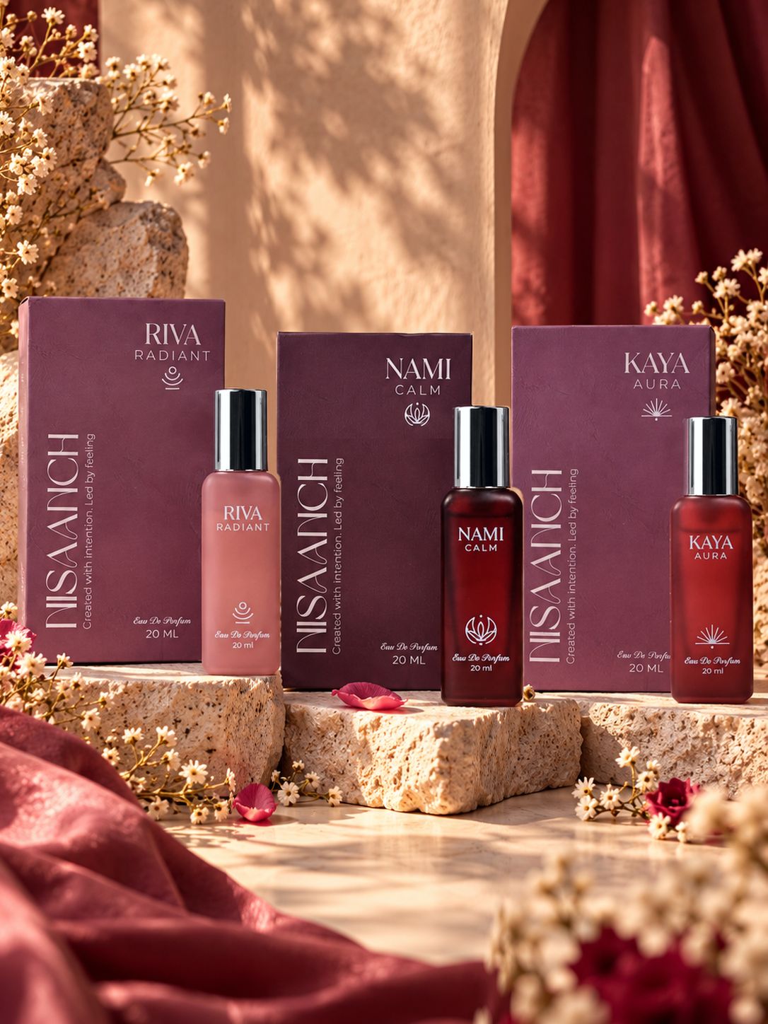 The Evening Edit Trio — KAYA, RIVA & NAMI (3 × 20 ml)