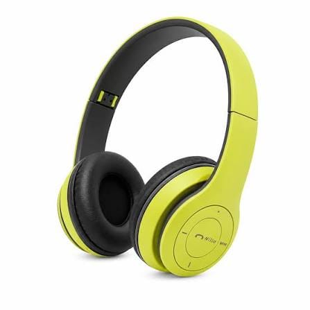 P47 Wireless Over-Ear Bluetooth Headset with Hands-Free Calling & Multi-Playback Modes