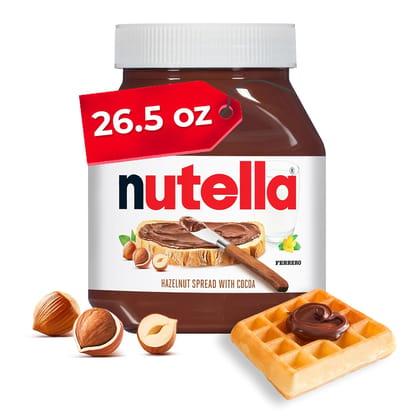Nutella Chocolate Hazelnut Spread 750 g Pack of 3 | Hazelnut Cocoa Spread