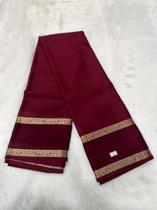 Maroon Saree