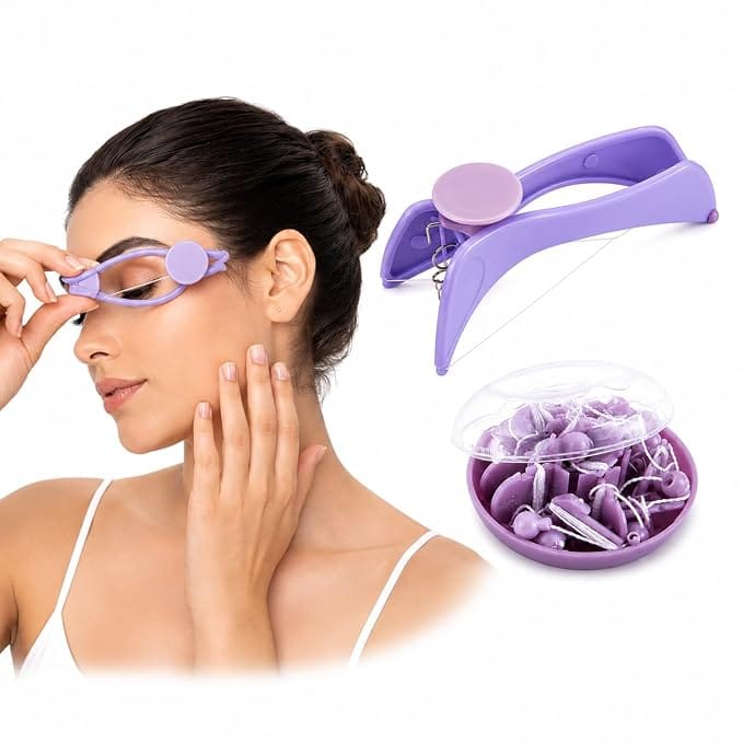 Face & Body Hair Threading System for Easy Hair Removal – Manual Threading Tool