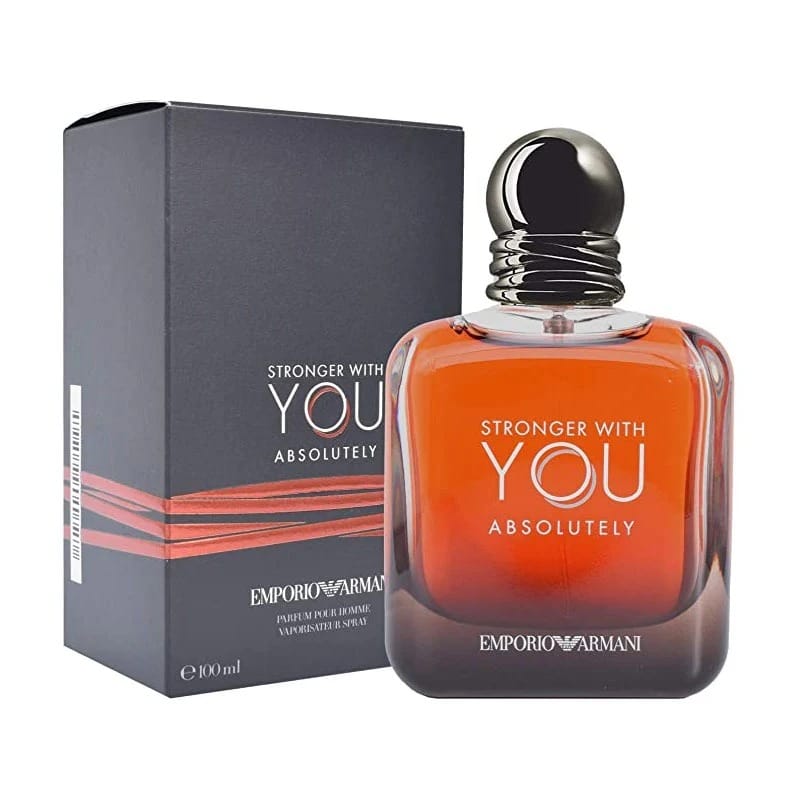 Emporio Armani Stronger With You Absolutely Parfum 100ml for Men Warm Sophisticated Premium Fragrance