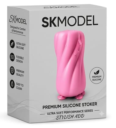 Male Masturbator Sex Toy for Men, Pocket Pussy Stroker with Open-Ended Design, Soft TPE Masturbation Sleeve, 3D Realistic Textured Penis Trainer, Reusable Adult Toy with Storage Case