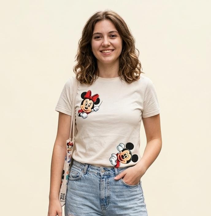Regular Girl's T-Shirt- Mickey edition