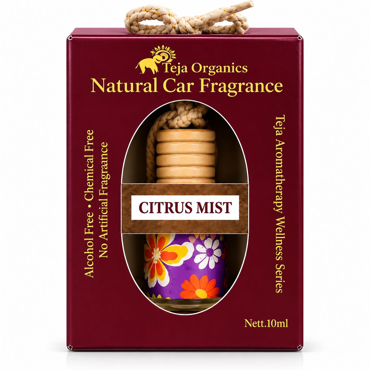 Natural Car Fragrance Citrus Mist