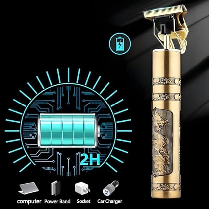 Beard Trimmer For Men, Professional Hair Clipper, Adjustable Blade Clipper and Shaver, Close Cut Precise Hair Machine, Body Trimmer 