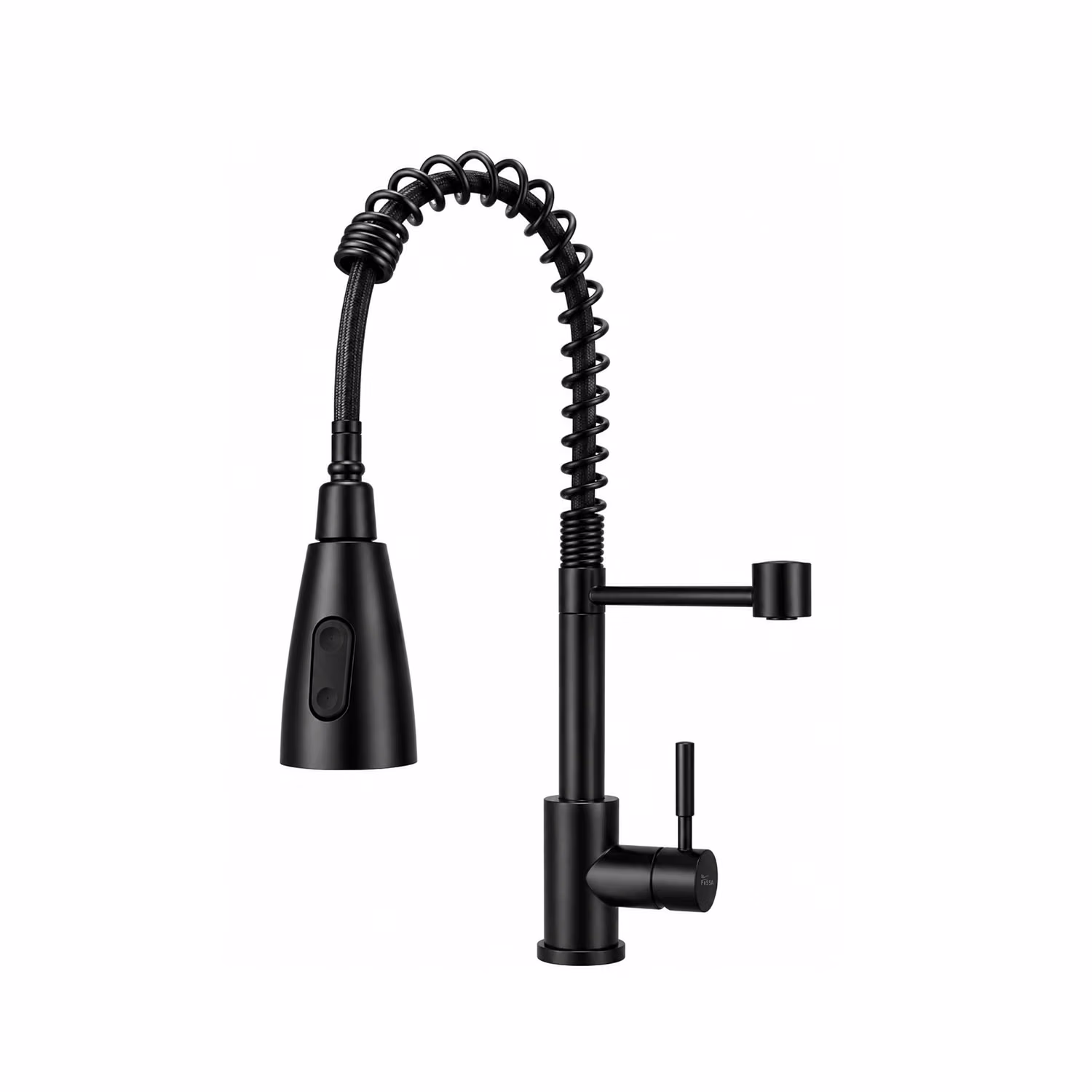 Ripple Two-Flow Heavy SUS 304 Pull-Out 360° Hot & Cold Kitchen Mixer Faucet Black