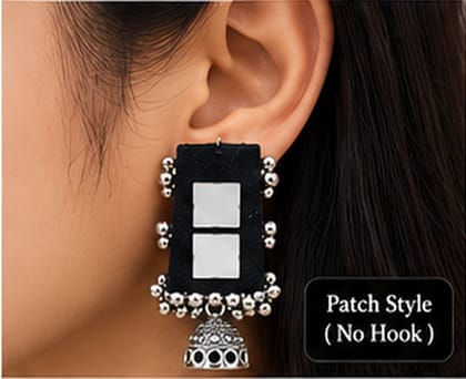 Product Name: Yellow Mirror Work Jhumka Earrings for Women | Handmade Ethnic Design