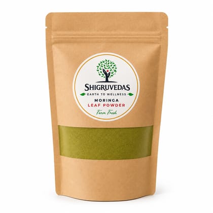 SHIGRUVEDAS Moringa Leaf Powder (Farm Fresh) - 200g