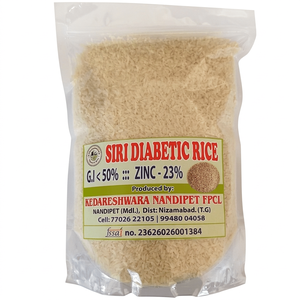 Siri Diabetic Rice - Low GI with Zinc