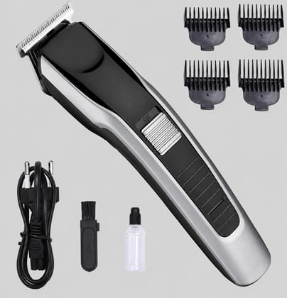Hair Trimmer For Men, Cordless Rechargeable Beard And Hair Trimmer With Stainless Steel Blades, Adjustable Cutting Length, Low Noise Grooming Machine For Home Use