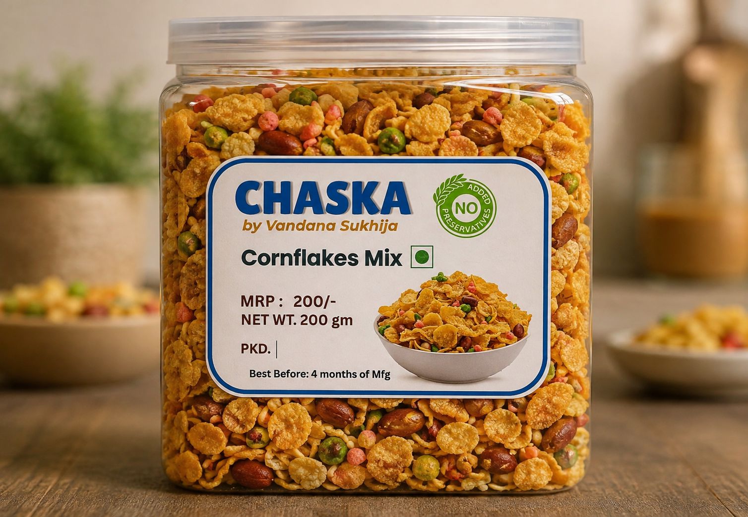 Chaska Cornflakes Mix Namkeen – Crunchy & Crispy Snack